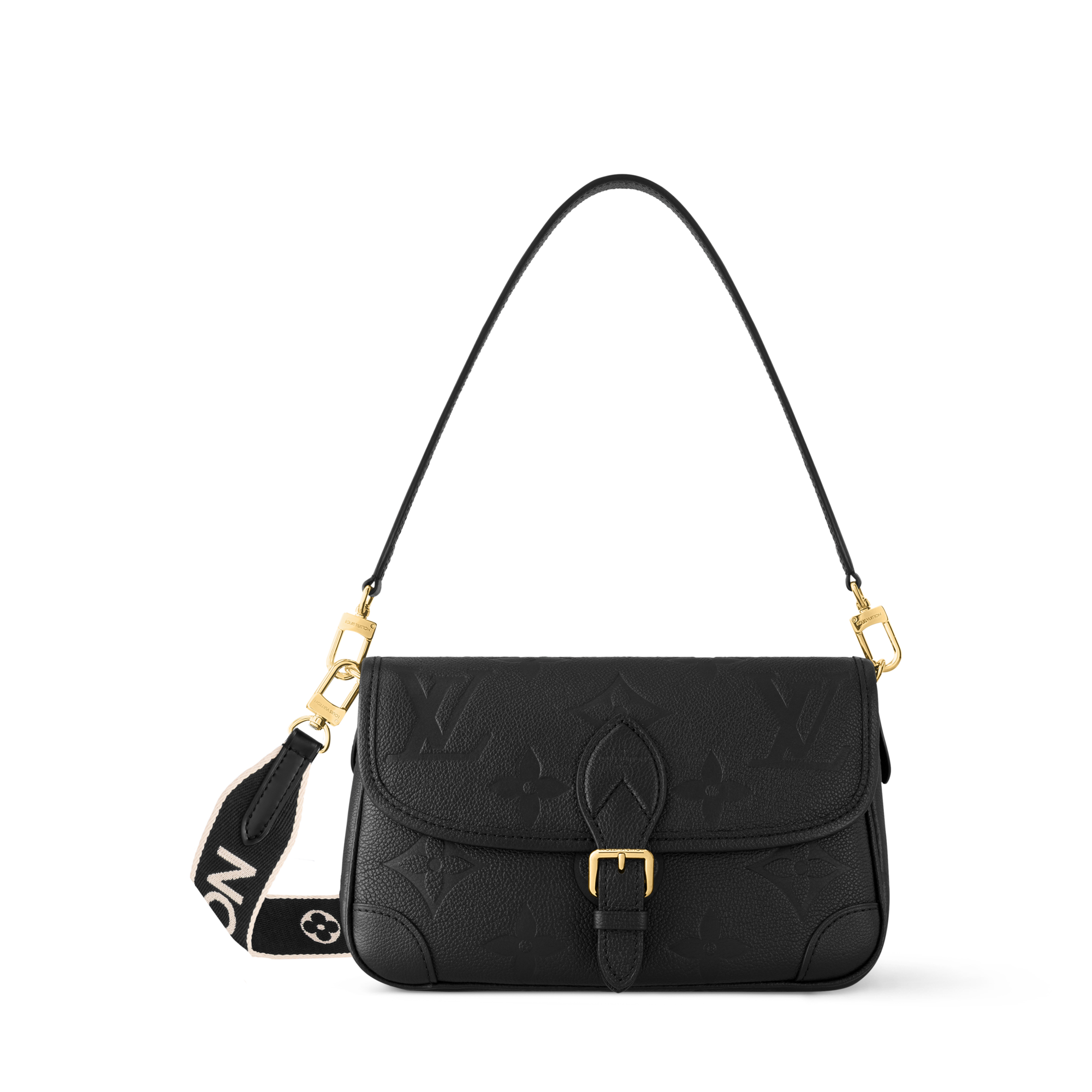 Louis Vuitton ディアヌ　ブラック Diane Monogram Empreinte Leather - Women - Handbags | LOUIS VUITTON ®